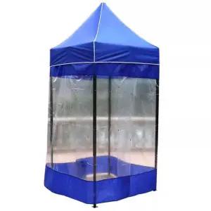 야외 격리실 주차장 대기 텐트 쉘터 임시 캐노피 천막