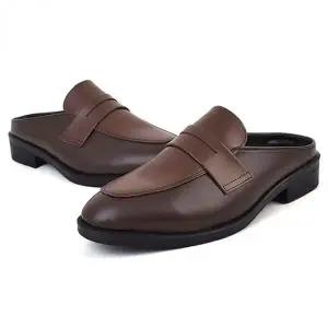 남성 정장 구두 블로퍼 뮬 신고 슈즈