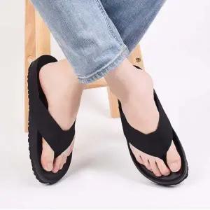 남성 베이직 슬리퍼 여름 휴양지 샌들