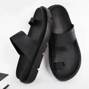 남성용 키높이 슬리퍼 쿠션 조리 신발