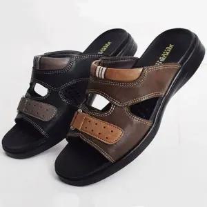 남성 슬리퍼 가죽 여름 샌들 편한신발