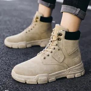 남성용 하이탑 캐주얼화 워커 D104