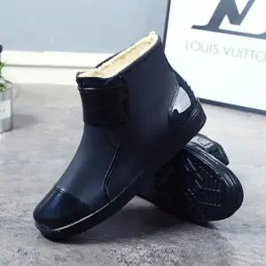 남자 양털 신발 방한화 워커 레인부츠