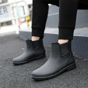 남성 레인부츠 방수 장화 숏장화 워커