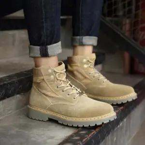 남성 털 부츠 방한화 겨울 워커 신발