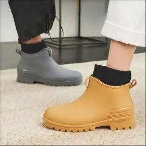 방수 남성 첼시 부츠 앵클 장화 겨울