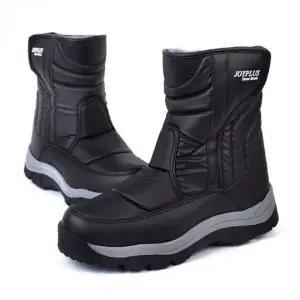 남성 방한 털신발 패딩 부츠 겨울 퍼