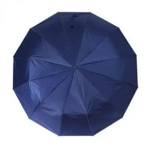 네이비 UV 차단 3단 우산 방수 기능 선물용 접이식 양산