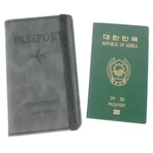 [라일리] Rly 여권 케이스 연회색 여권파우치 여권홀더 여권지갑