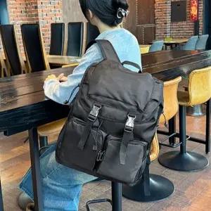 남녀공용 캐주얼 백팩 고등학생 책가방