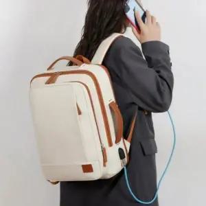 대학생 남자 백팩 노트북 가방 usb