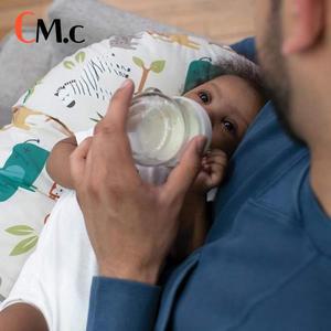 수유쿠션신생아 간호 베개 커버 출산 자형 모유 쿠션 케이스