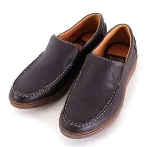 소가죽 남성 슬립온 구두 캐주얼 신발