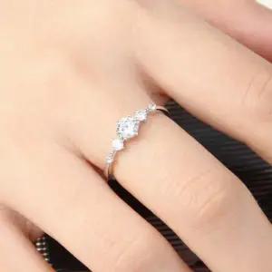 (비쥬홀릭) 실버925 백금도금 메리샤인 오픈링 반지 오픈반지