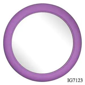 벽거울 연보라 원형 IG7123 32cm