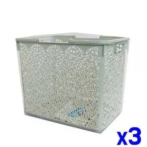 앤틱 세탁 바구니 x3개 세탁바구니 빨래바구니 빨래통