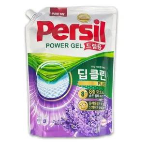 퍼실 세탁 세제 2.1L 세탁기 빨래 세제 드럼용 라벤더 빨래세제 세탁세제