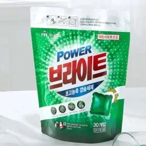 쿨샵 무궁화 고 농축캡슐세제 브라이트파우치 30개입