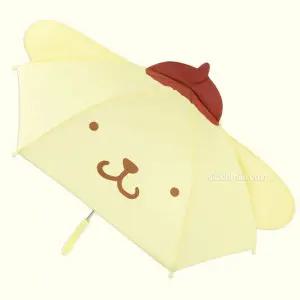 [이지커머스]산리오 폼폼푸린 페이스 47 입체 수동우산 우산 유아우산 아기우산 아동우산 어린이우산