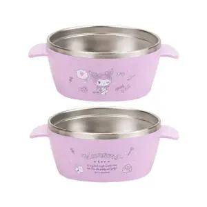 릴팡 스텐 유아식기 간식볼 국 죽 그릇 쿠로미 X2 BNS
