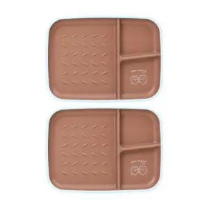 릴팡 유아식기 식판 플레이트 원룸 자취 선물 X2개 BNS