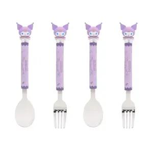 릴팡 유아 스푼 포크 세트 캐릭터 이유식 준비물 X2개 BNS