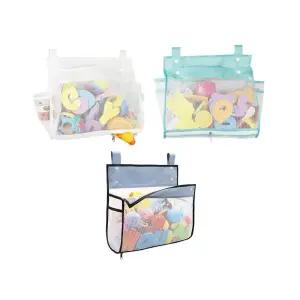 [이지커머스]욕실그물망 욕실장난감 정리 수납 가방