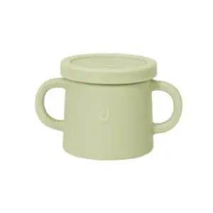 블루마마 유아컵 실리콘 뚜껑 세트 머그컵 그린빈 BNA