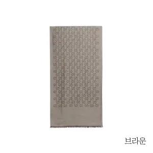 {구찌} 시그니쳐 울실크 투톤 숄(165904)