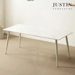 [저스틴퍼니처]레베카 6인 통 세라믹 식탁