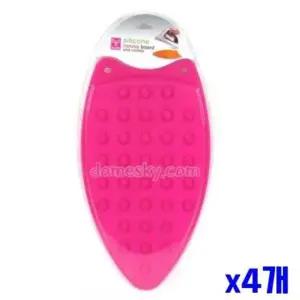 위생적인 실리콘 다리미 받침 x4개 실리콘받침대