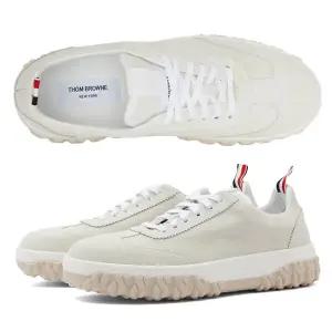 [톰브라운] 24SS 케이블 니트 솔코트 스니커즈 MFD254A L0037 100