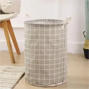 접이식 감성 빨래바구니 방수 세탁 튼튼한 바스켓