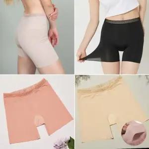 노라인팬티 노라인 여성용 사각드로즈 팬티 4컬러 세트