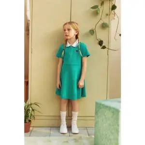 [갤러리아] 베네통키즈G  집업 피케 원피스  QAOP18531GNST