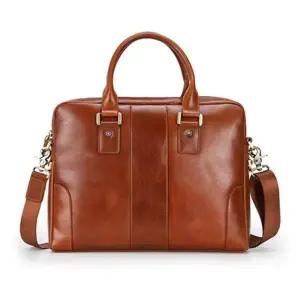 남성 가죽 토트백 고급 브리프케이스 브라운 가방 쇼퍼백