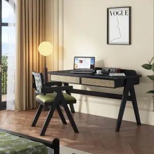 엔틱책상 화이트 서재 거실책상 화장대 작업 노트북