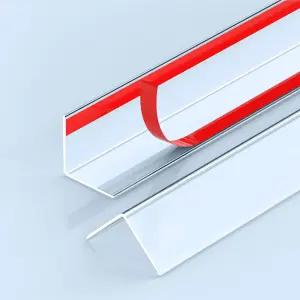 16인치 x 1.18인치 벽 모서리 보호대 2PCS 투명 접착 가드 및 캐비닛 도어 트림 설치 청소가 간편함