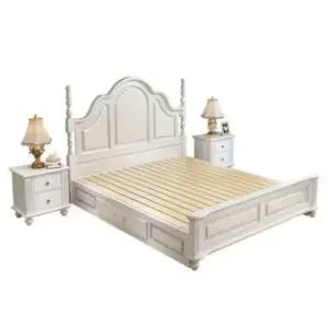 엔틱 침대 미국 원목 라지킹 더블 고가구 침대프레임