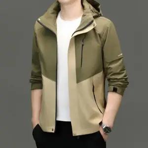 픽호샵 남자 키작남 봄가을 아우터 자켓 아웃도어 등산복 야상사파리 후드탈착 꾹3