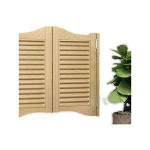 나무 스윙도어 목재 1미터 도어 양문 하프 우드 보이문