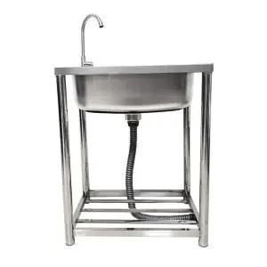 스텐 간이 스테인레스 씽크대 카페 미니 탕비실