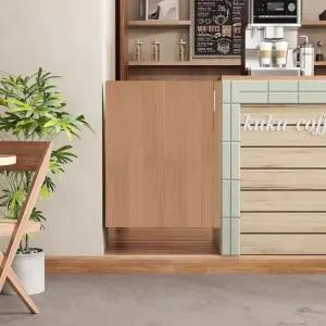 카페 중문 스윙 하프 주방 우드 화장실 레스토랑 카우보이 문 음식점 식당 공간 분리