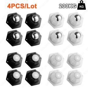 4개/몫 가구 바퀴 200KG 헤비 듀티 휠 범용 360 ° 회전 강력한 자체 접착 캐스터 DIY 책상 의자