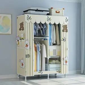 자취옷장 자취방가구 조립식 1인 원룸 작은 미니 비닐 옷장