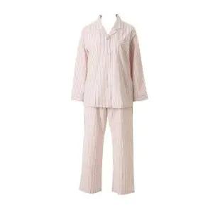 [갤러리아] [여]심플한 컬러감 모던스타일 선염 파스텔 스트라이프 파자마(VPAA205W)