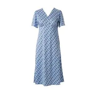 [갤러리아] [여]신축성 좋고 가벼운 기하나염 홈웨어 컵드레스 (VGNS124)