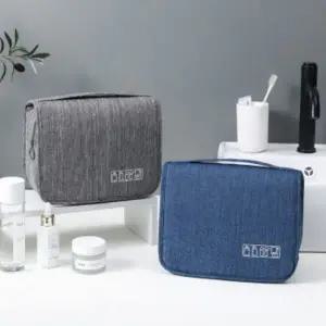 다용도 캠핑 낚시 여행용 세면 파우치 휴대용 목욕 보관 걸이형