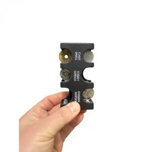 휴대용 동전 수납 케이스 미니 동전 지갑 블랙 컬러 소형 지폐 동전