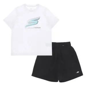 [갤러리아] (스케쳐스키즈) 여름 남아 빅 로고 상하의셋업_SK3BOCGM021_LTGN